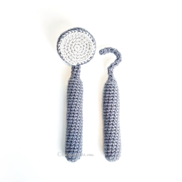 Mirror & Explorer - Dentist (DIGITAL PATTERN)