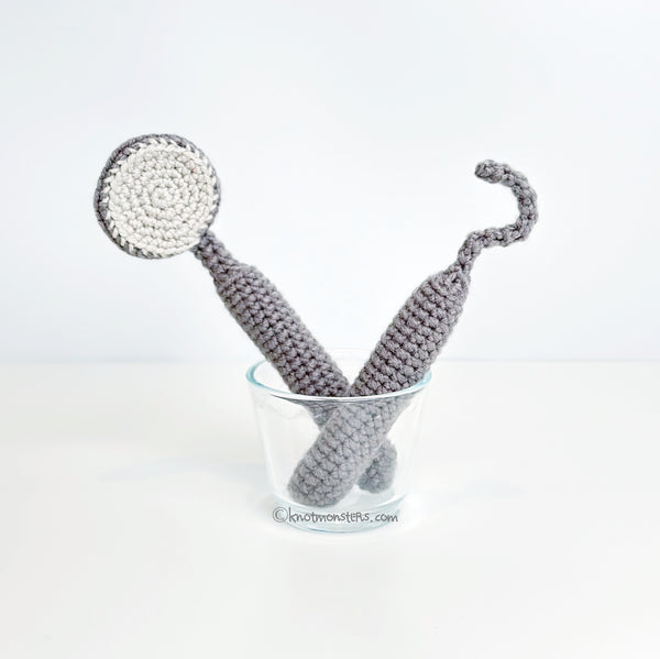 Mirror & Explorer - Dentist (DIGITAL PATTERN)