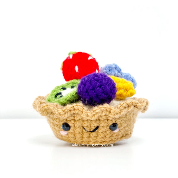 Fruit Raspberry Cherry Tart - Sweets and Treats (DIGITAL PATTERN)