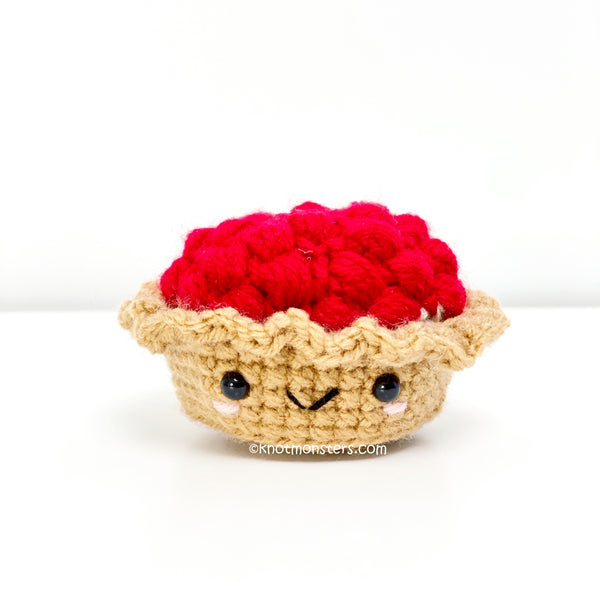 Fruit Raspberry Cherry Tart - Sweets and Treats (DIGITAL PATTERN)