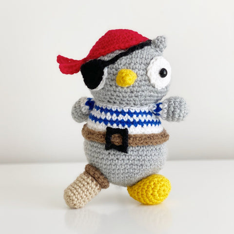 Peggy the Pirate Owl - Misc (DIGITAL PATTERN)