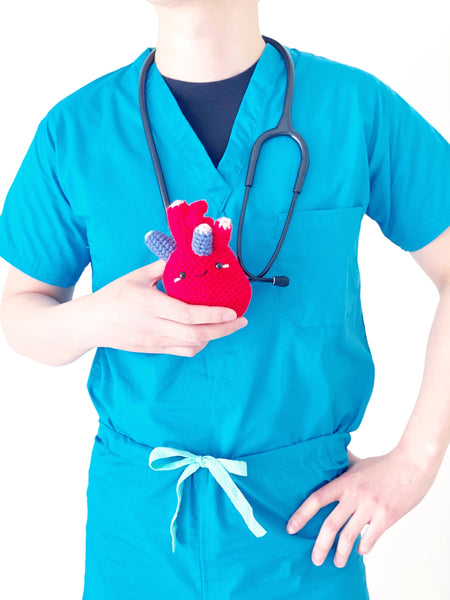 Anatomical Heart - Organs (DIGITAL PATTERN)