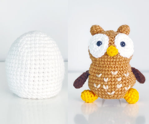 Reversible Owl & Egg (DIGITAL PATTERN)