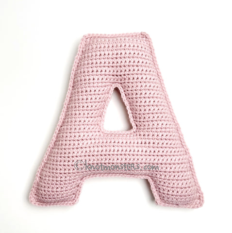 Letter "A" - Letters & Numbers (DIGITAL PATTERN)