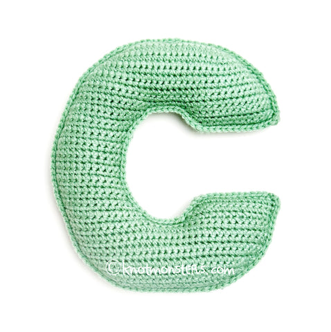 Letter "C" - Letters & Numbers (DIGITAL PATTERN)