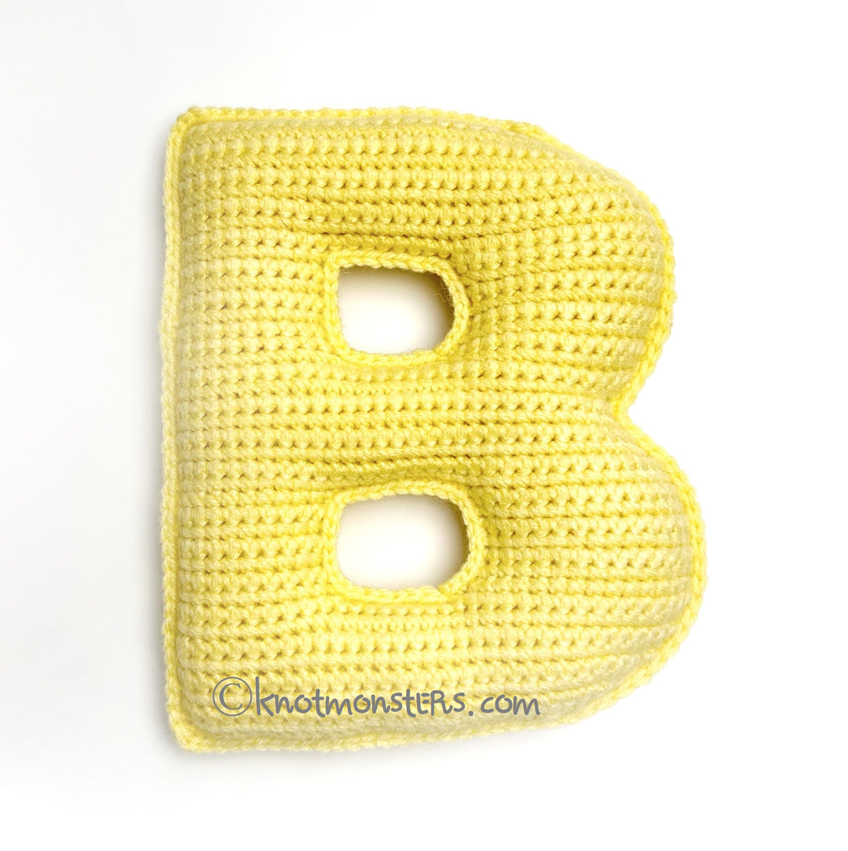 Letter "B" - Letters & Numbers (DIGITAL PATTERN) – Knotmonster