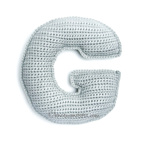 Letter "G" - Letters & Numbers (DIGITAL PATTERN)