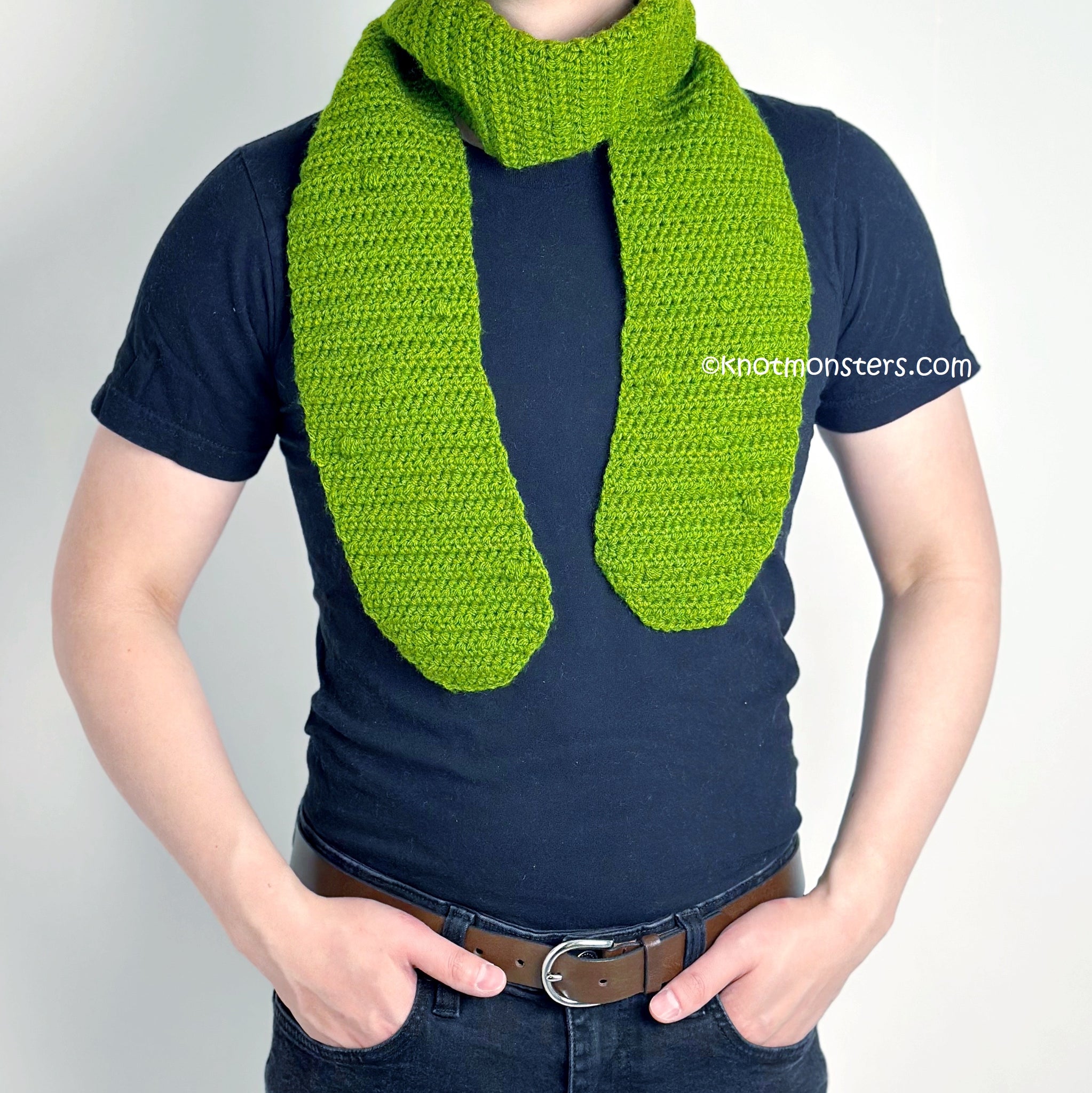 Pickle Scarf - Fruit & Vegetable Scarf (DIGITAL PATTERN)