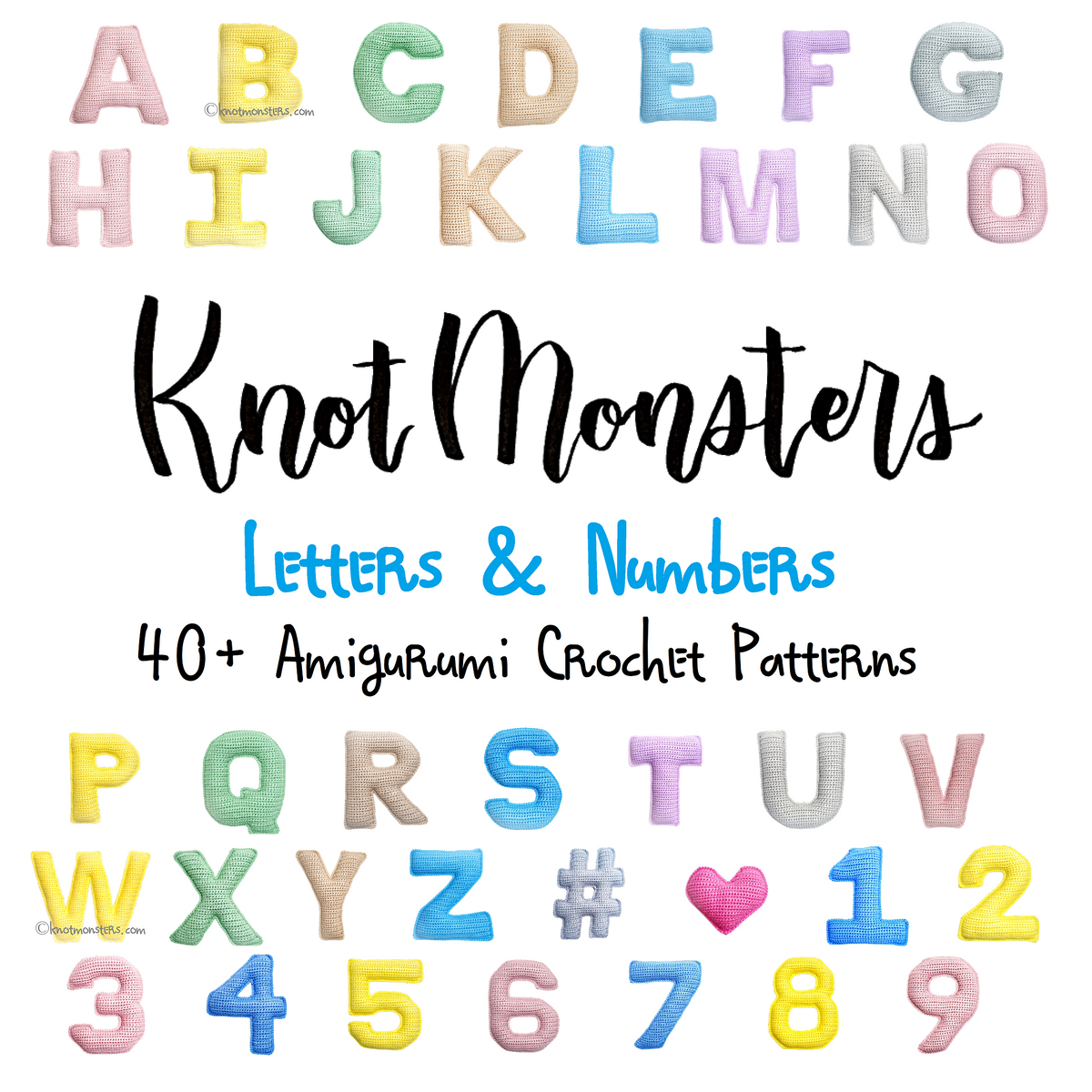 Letters & Numbers Edition (DIGITAL EBOOK) – Knotmonster