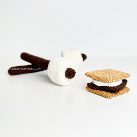 Toasted Marshmallow Smores - Campfire (DIGITAL PATTERN)