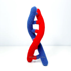DNA double helix - Biology (DIGITAL PATTERN)