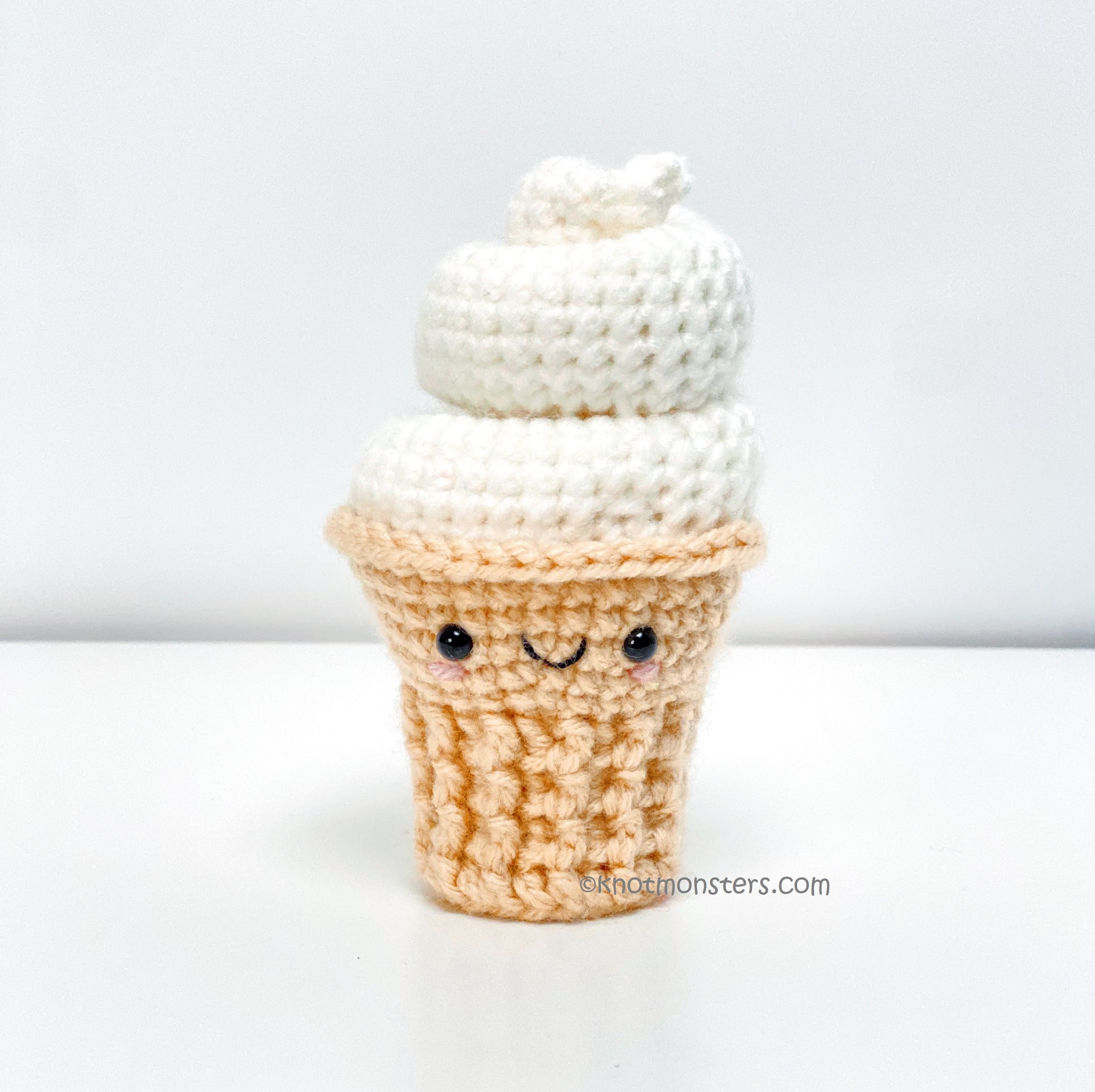 Soft Serve Ice Cream Cone - Sweets and Treats (DIGITAL PATTERN)