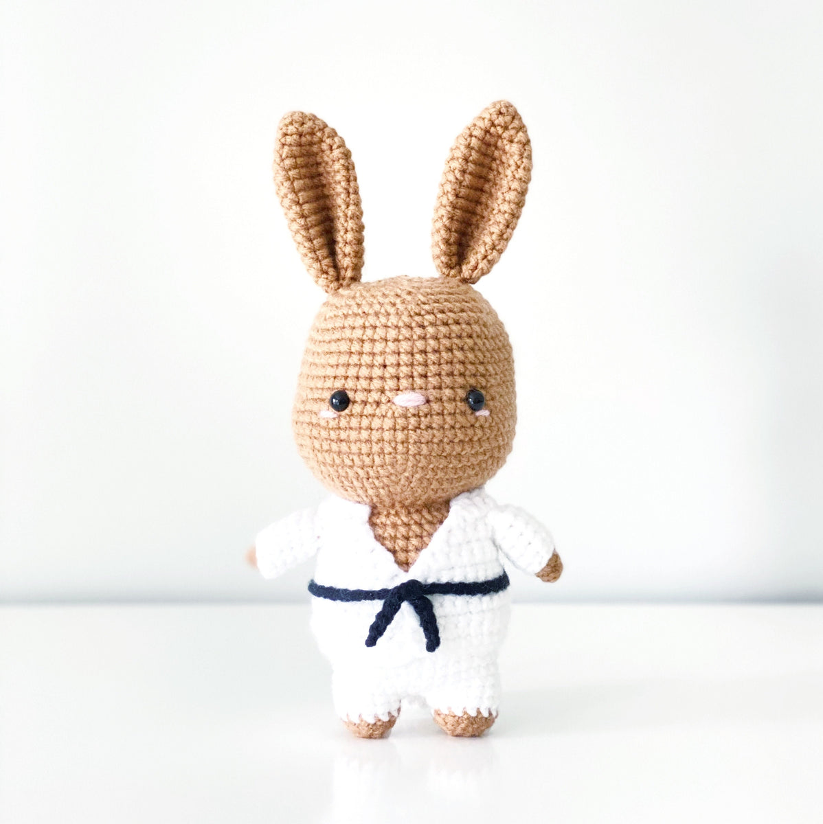 Karate Judo Bunny Rabbit - Bunny Olympics (DIGITAL PATTERN) – Knotmonster