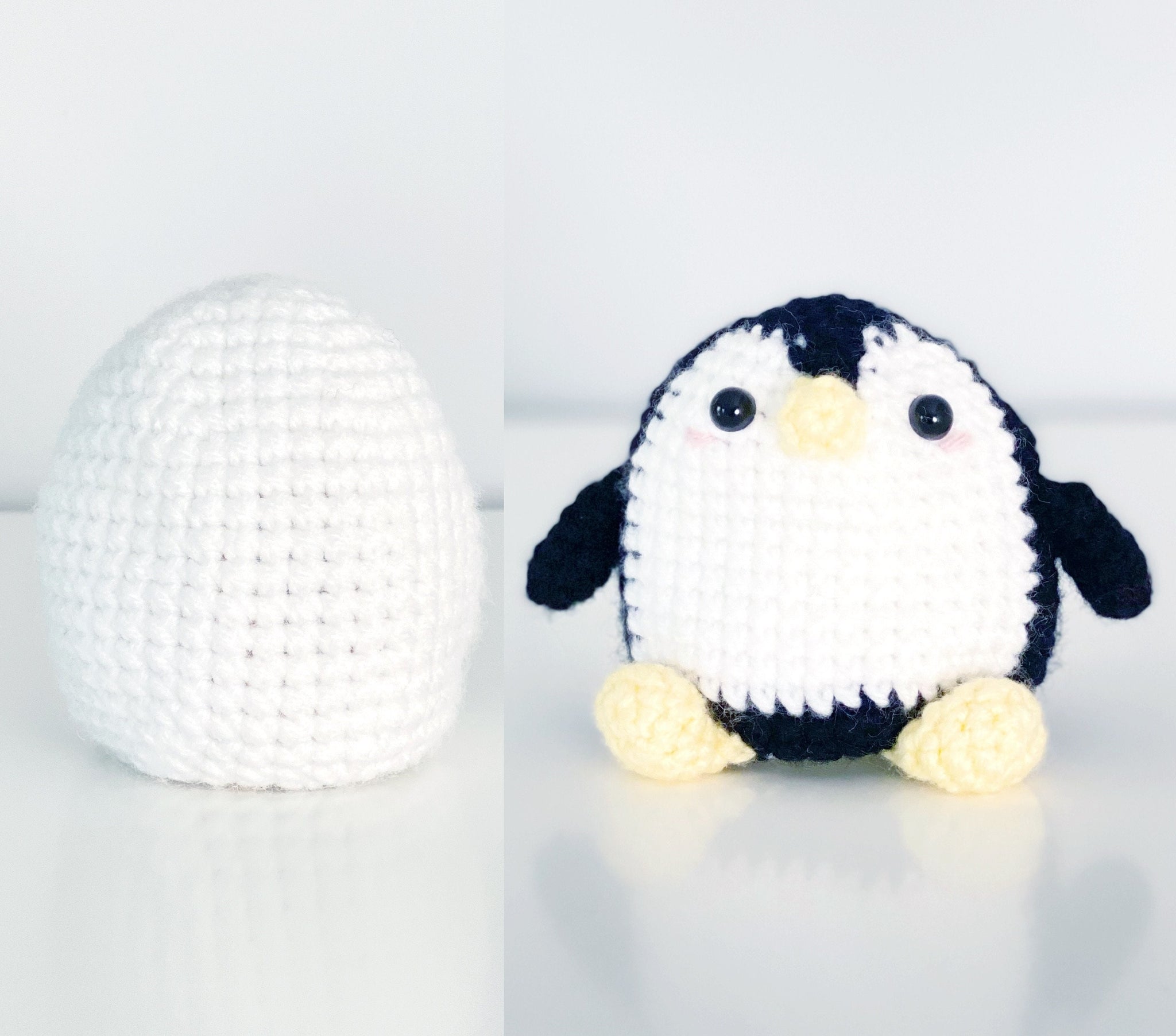 Reversible Penguin & Egg (DIGITAL PATTERN)