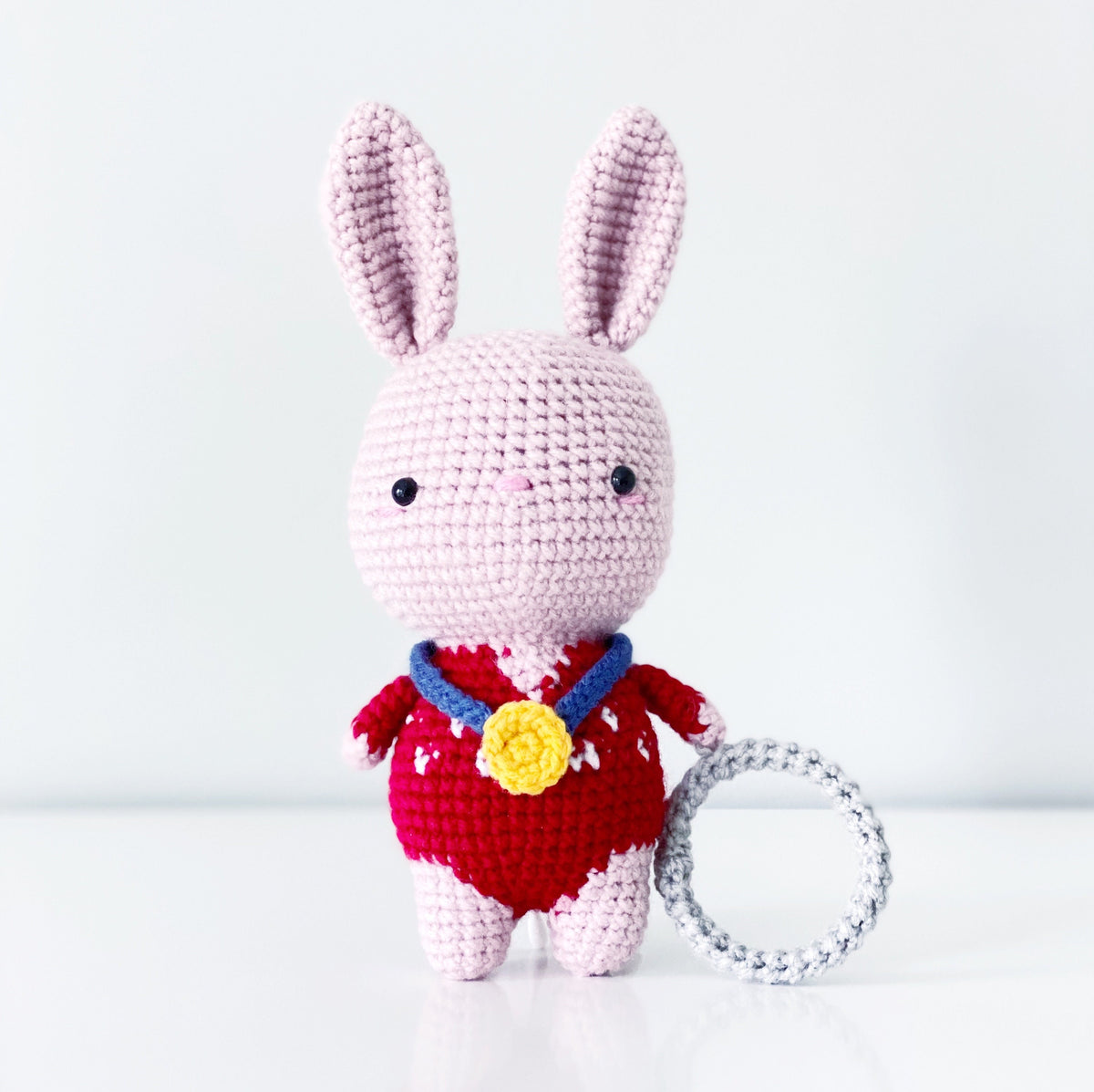 Gymnast Bunny Rabbit - Bunny Olympics (DIGITAL PATTERN) – Knotmonster