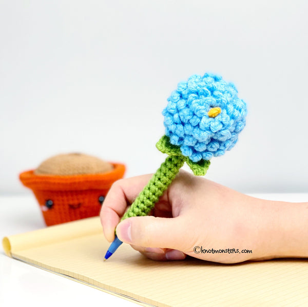 Dahlia - Flower Pens (DIGITAL PATTERN)