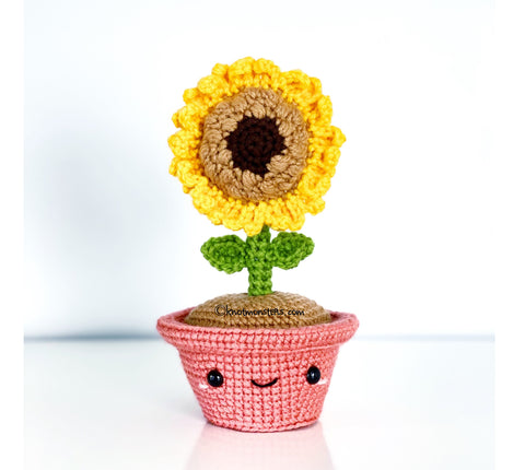 Sunflower - Flower Pens (DIGITAL PATTERN)