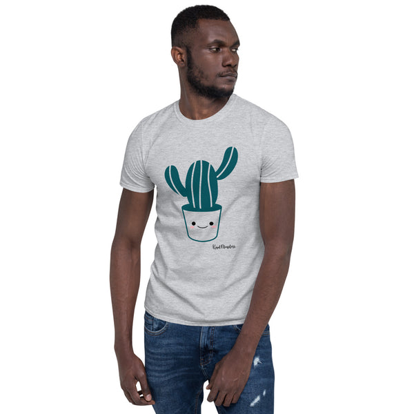 Short-Sleeve Unisex T-Shirt - Potted Cactus (ALL SALES FINAL)