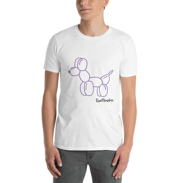 Short-Sleeve Unisex T-Shirt - Balloon Animal Dog (ALL SALES FINAL)